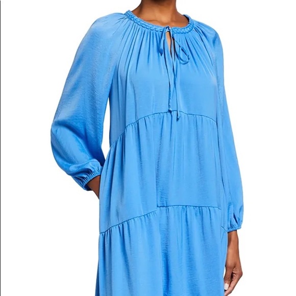 Kobi Halperin ronni blouse sleeve tiered dress. - Picture 3 of 3